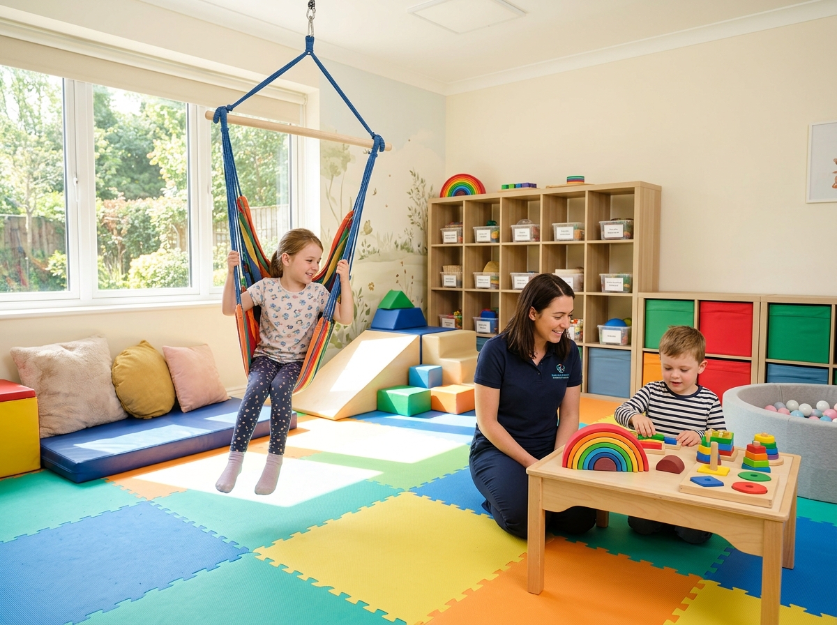 Pediatric Occupational Therapy Sensory Room